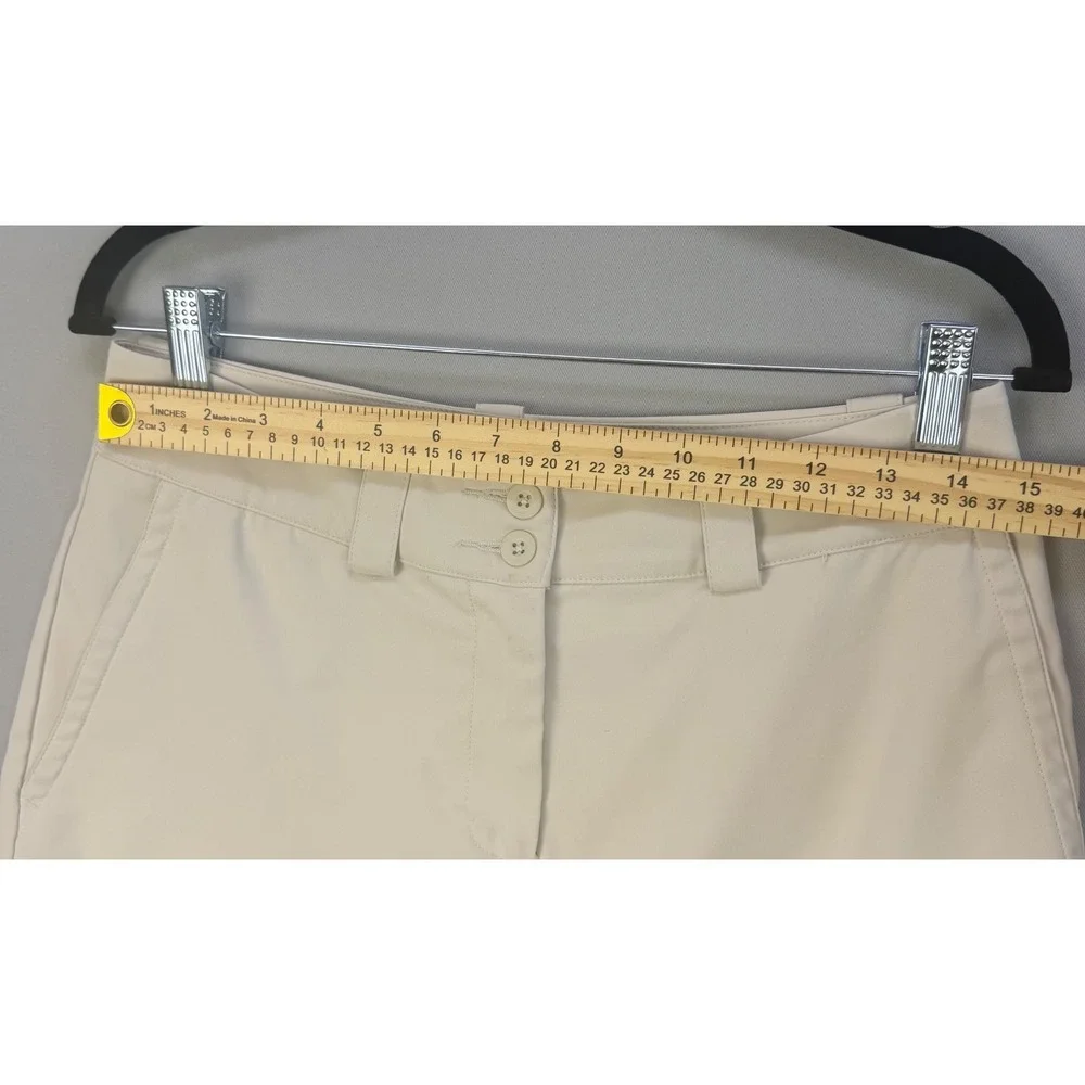 Nike Golf Dri-FIT Skort Womens Size 4 Beige Tan Athletic Skirt